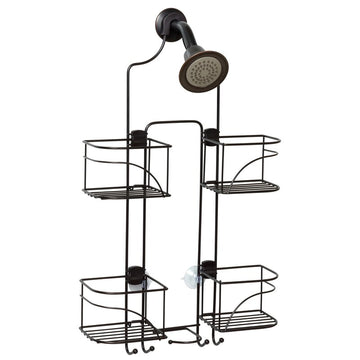 Vephina Adjustable Metal Hanging Shower Caddy